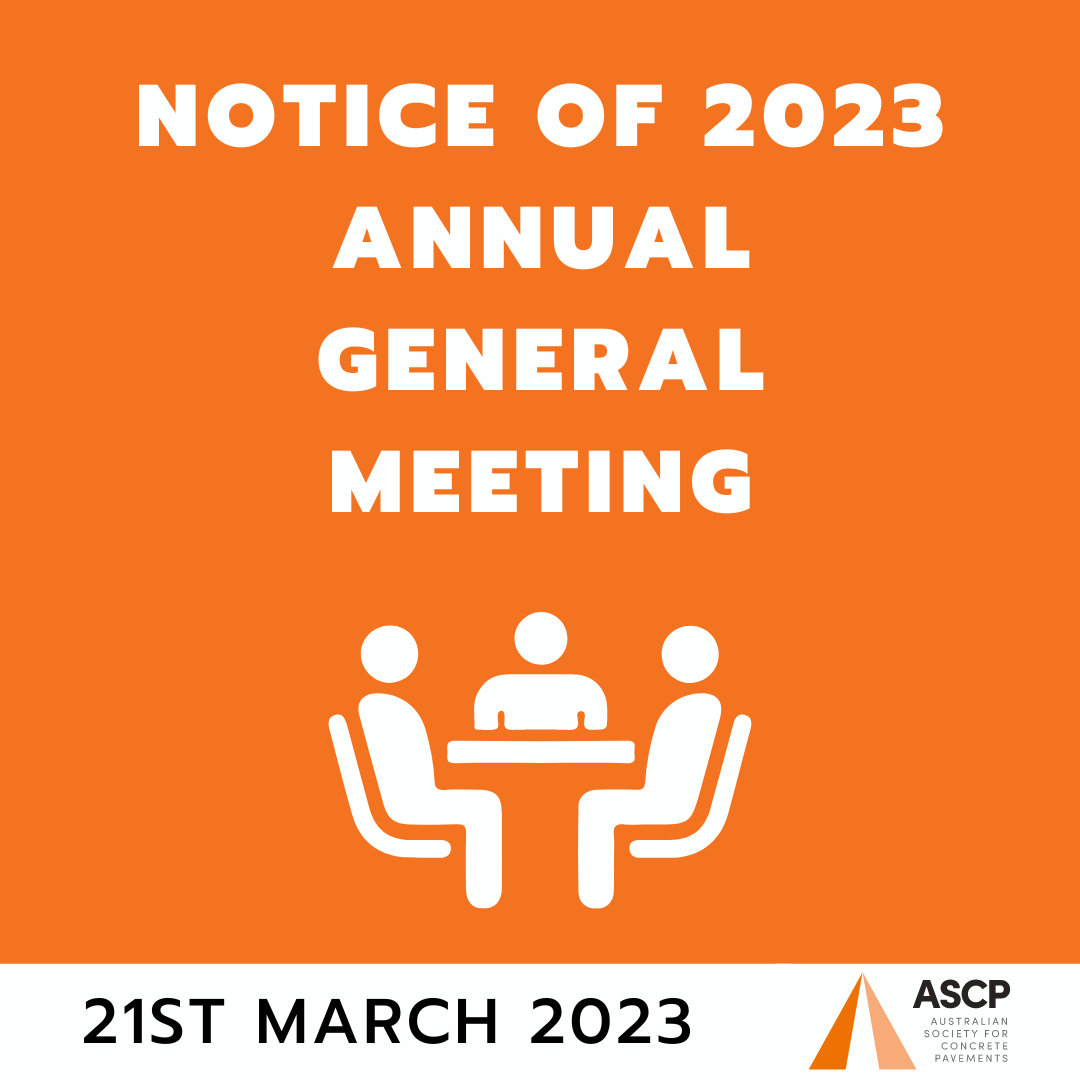 ASCP – NOTICE OF 16th ANNUAL GENERAL MEETING